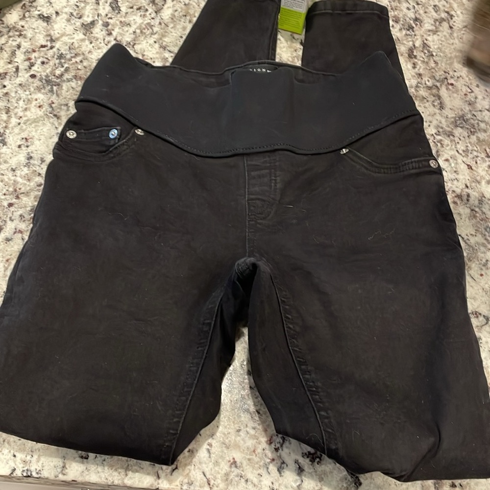 ASOS Maternity Jeans Black Size 2
